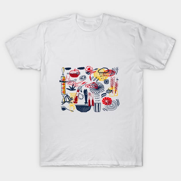 DOODLE ART T-Shirt by Tanambuku studio